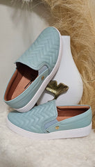 SIGNATURE ESPADRILLES - LIGHT BLUE