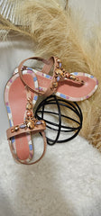 MAYAN JEWELED SANDALS