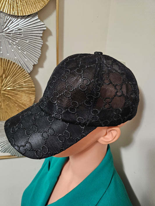 BLACK CC BASEBALL HAT