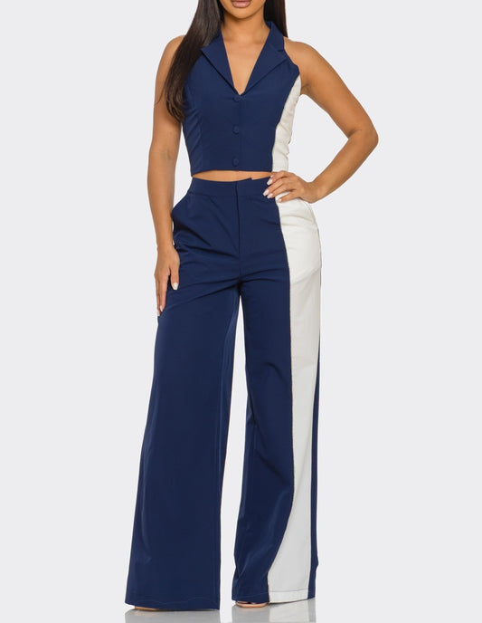 FASHIONABLE TWO TONE SET