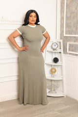 OLIVE YOU OPEN BACK DRESS