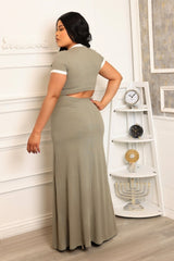 OLIVE YOU OPEN BACK DRESS