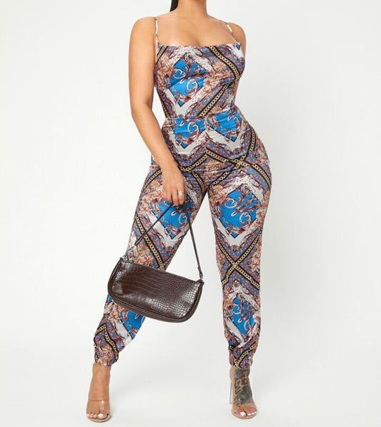 GEOMWTRIC JUMPSUIT
