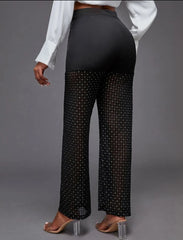 NAYOU RHINSTONE PANTS